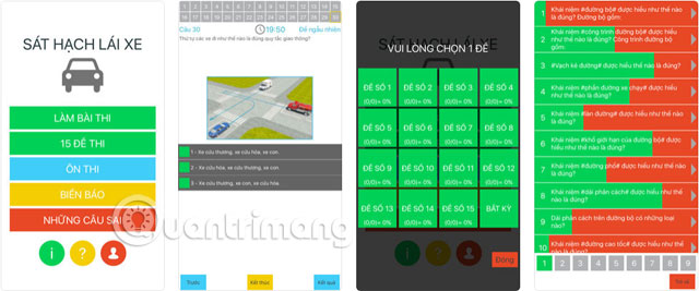 TOP app supports the best driving test on phones Picture 6