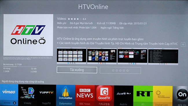 Top application to watch online TV on TV Picture 1