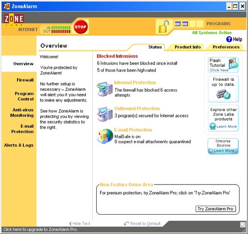 Top five desktop firewall software (continued) Picture 2