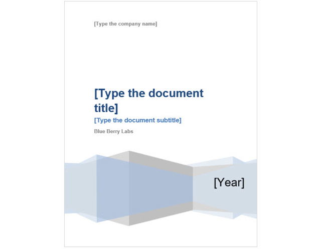 Top gorgeous Word cover templates for books, reports, lesson plans Picture 12