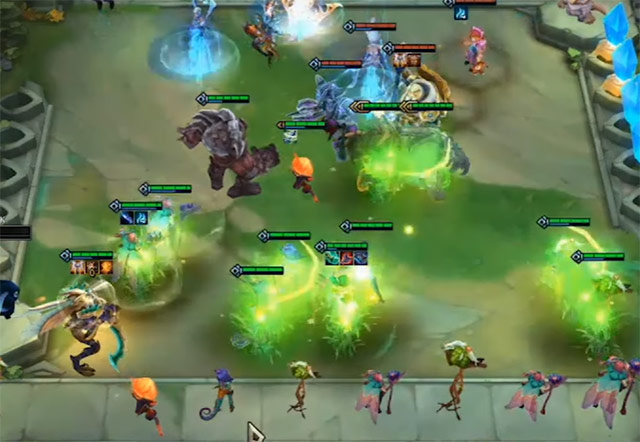 Top strong champions in order in DTCL 10.2 Picture 2