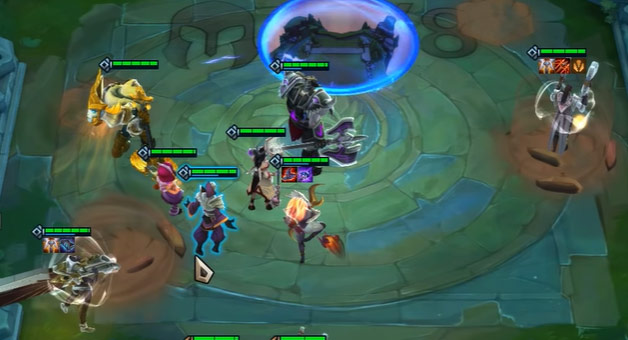 Top strong champions in order in DTCL 10.2 Picture 6