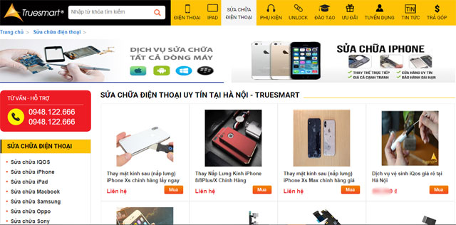Top the best phone repair addresses in Hanoi Picture 3