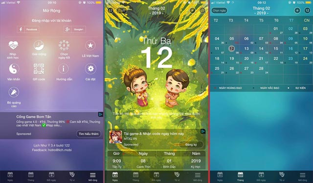 Top Vietnamese calendar application, see the best sound schedule for phones Picture 1