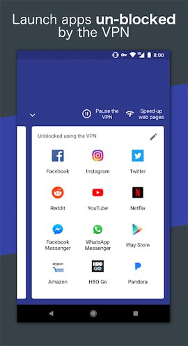Top VPN application for Android phones, the best iPhone to access blocked websites Picture 2
