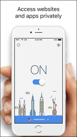 Top VPN application for Android phones, the best iPhone to access blocked websites Picture 21