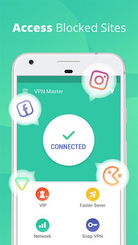 Top VPN application for Android phones, the best iPhone to access blocked websites Picture 9