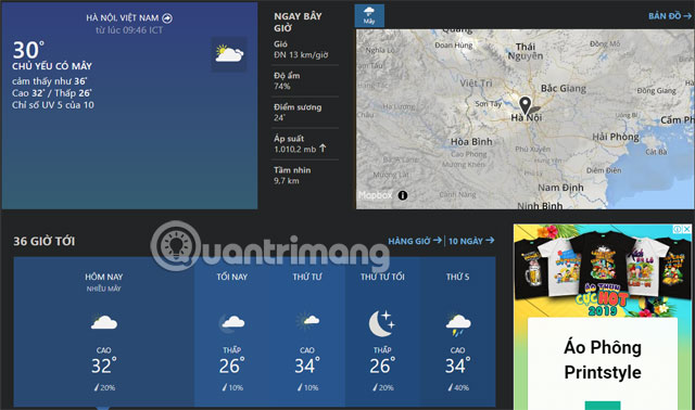 Top website see weather and UV index Picture 8