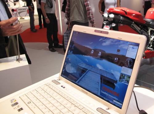 Toshiba Ducati U500 - laptop 'race car' Picture 2