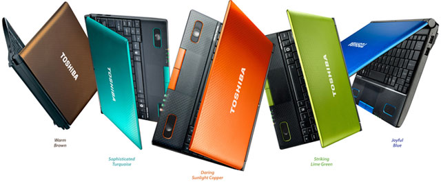 Toshiba introduced a netbook that supports many entertainment features Picture 2