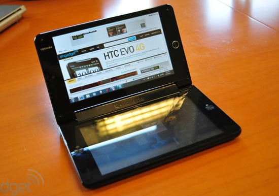 Toshiba is nostalgic for dual-screen 7-inch laptops Picture 18