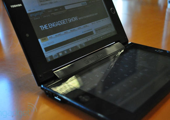 Toshiba is nostalgic for dual-screen 7-inch laptops Picture 19