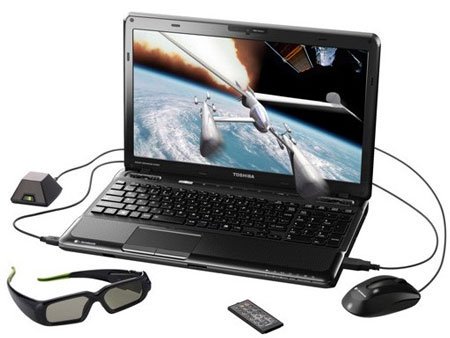 Toshiba will release the 3D laptop in July Picture 1