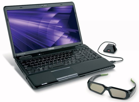 Toshiba's 'terrible' 3D laptop configuration Picture 1