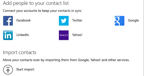Transfer contacts from any smartphone to Windows Phone 8.1 Picture 8