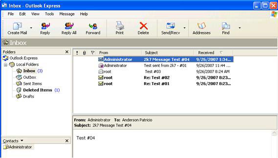 Transfer from Linux Mail Server to Exchange Server 2007 (Part 4) Picture 6