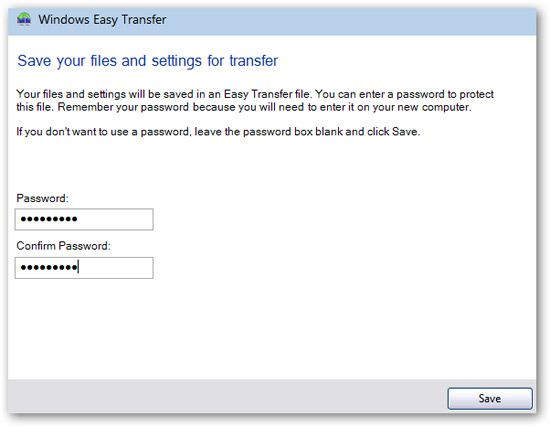 Transfer 'home' from XP to Windows 7 with Easy Transfer and USB Picture 14