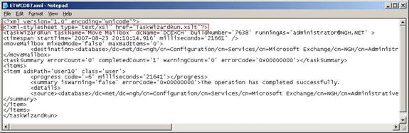 Transfer mailboxes in Exchange 2007 through Exchange Management Console (Part 2) Picture 6