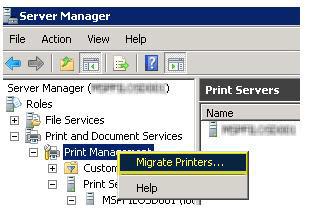 Transfer printer from Server 2003 x32 to Server 2008 R2 x64 Picture 2