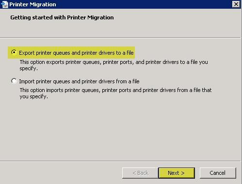 Transfer printer from Server 2003 x32 to Server 2008 R2 x64 Picture 3