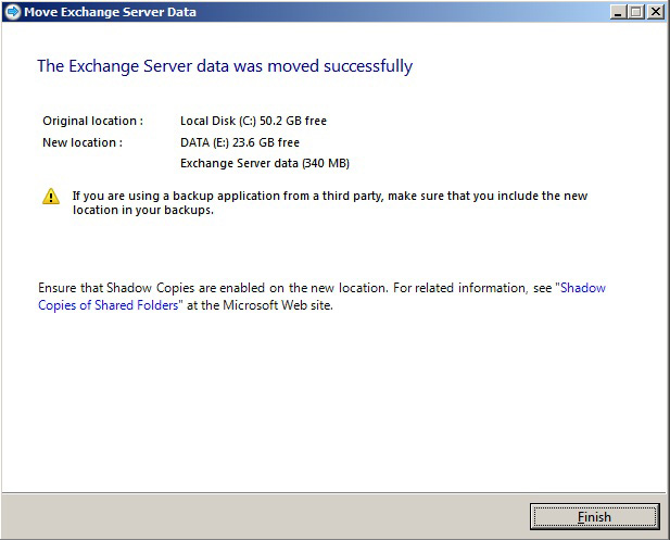 Transfer system from Windows Small Business Server 2003 to SBS 2011 Picture 39