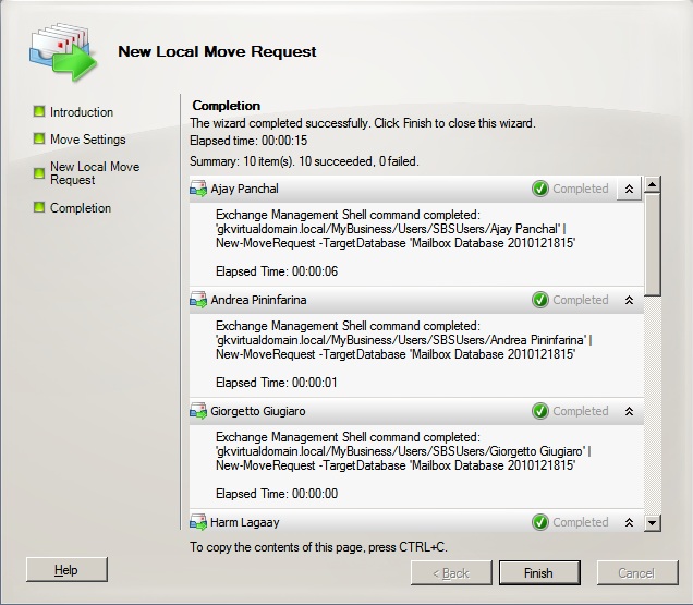 Transfer system from Windows Small Business Server 2003 to SBS 2011 Picture 57