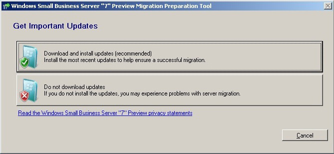 Transfer system from Windows Small Business Server 2003 to SBS 2011 Picture 6