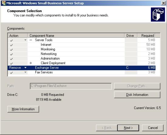 Transfer system from Windows Small Business Server 2003 to SBS 2011 Picture 65