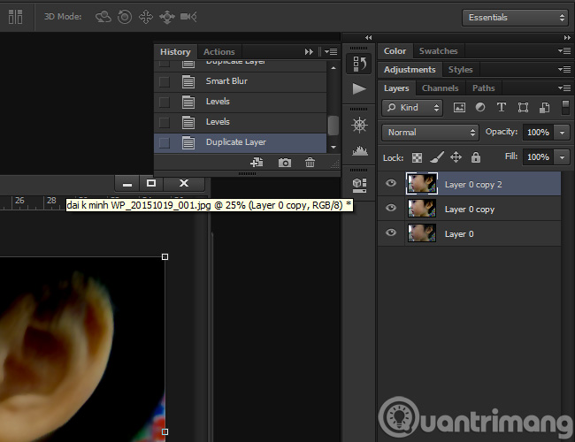 'Transform' a picture into an animated picture or picture using Adobe Photoshop Picture 6