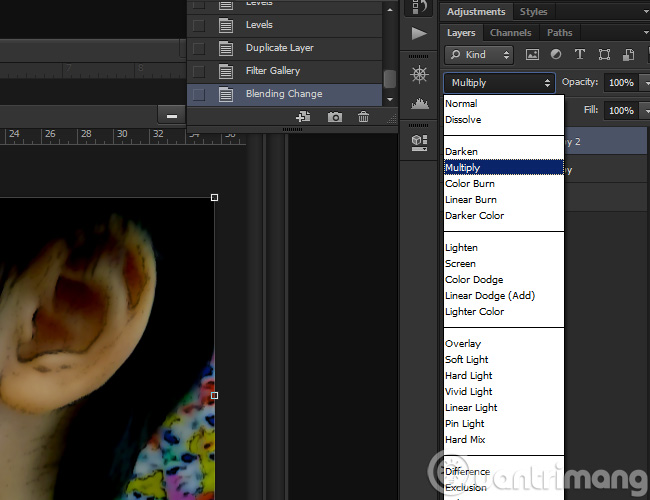 'Transform' a picture into an animated picture or picture using Adobe Photoshop Picture 9