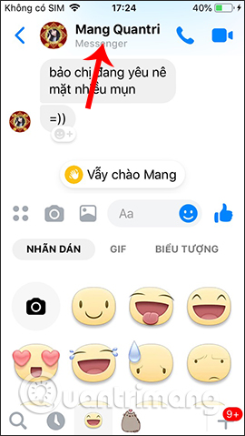 Transform color chat window Facebook Messenger Picture 2