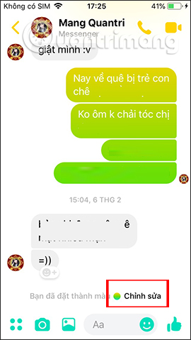 Transform color chat window Facebook Messenger Picture 6