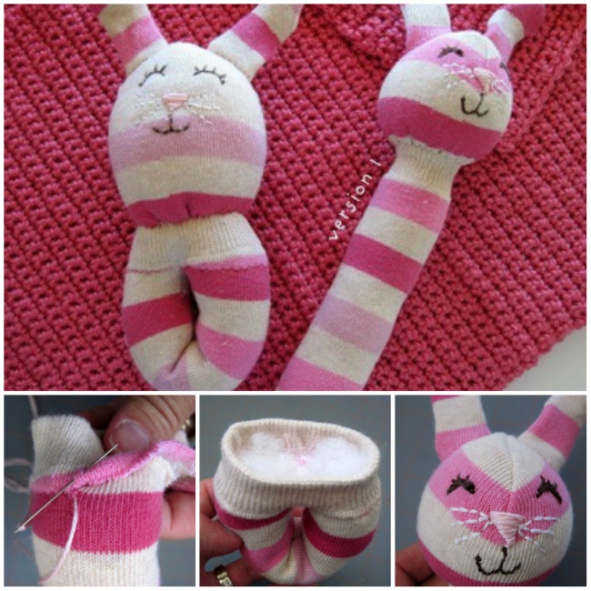 Transform the socks into super cute utensils Picture 11