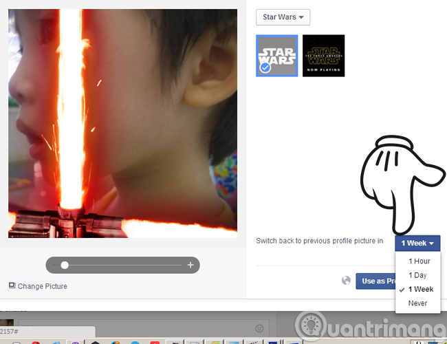 Transform your Facebook profile picture in Star Wars style Picture 3