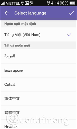 Translate language on Viber Picture 7