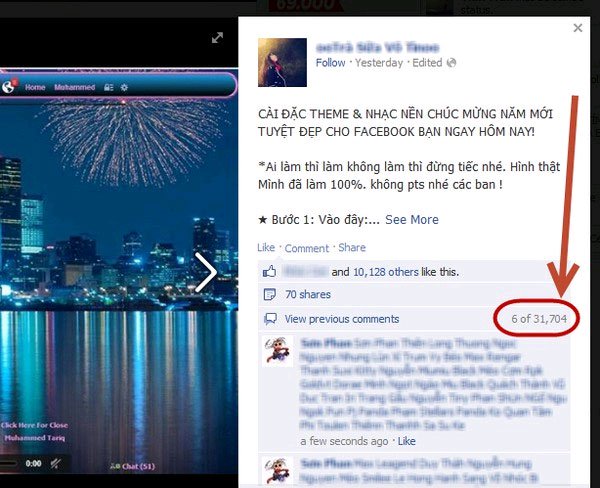 Trick To Change The Annoying Interface On Facebook