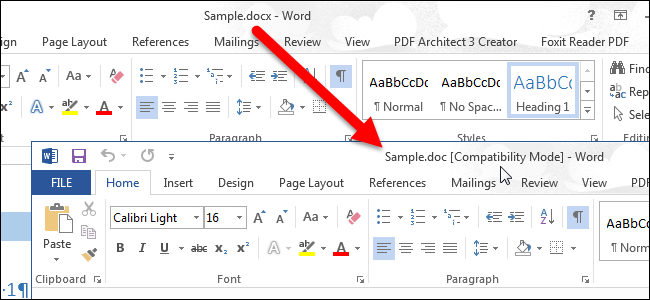 Trick to convert docx tail to quick doc Picture 1