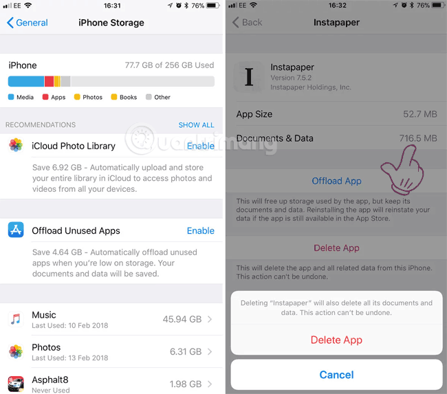 Trick To Delete Junk Files To Free Up Space And Cache Iphone Ipad