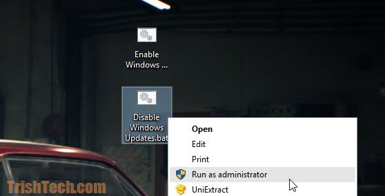 Trick to enable / disable Windows Updates on Windows 10 quickly and easily Picture 2