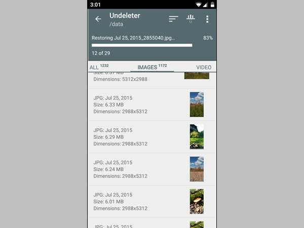 Trick to recover Android data is lost Picture 9
