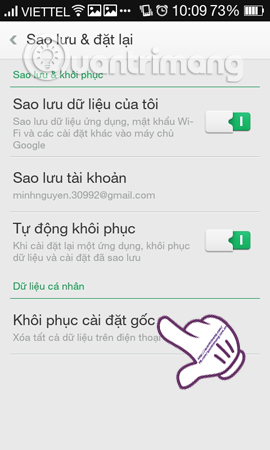 Trick to speed up Android phones after a period of use Picture 16