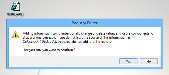Trick to turn off the computer from the right-click menu on Windows 8 Picture 3