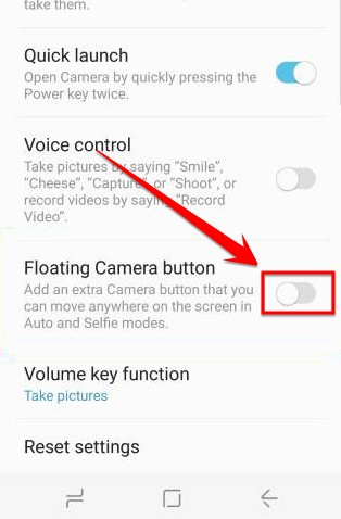 Picture 2 of Trick to use Camera application on Galaxy S8