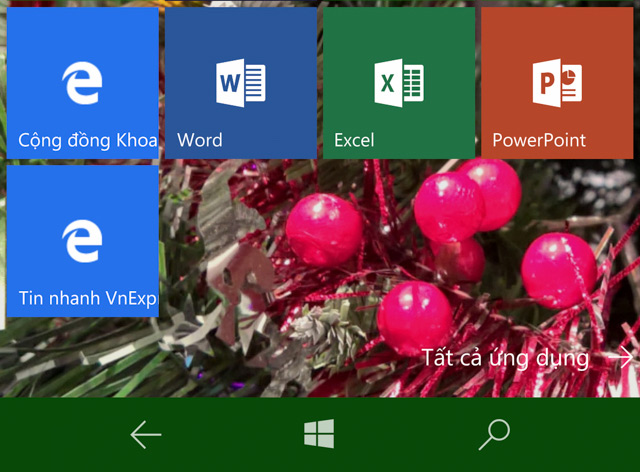 Trick to use Microsoft Edge on Windows 10 Mobile Picture 11