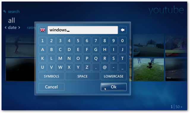 Trick to watch YouTube videos on Windows 7 Media Center Picture 5