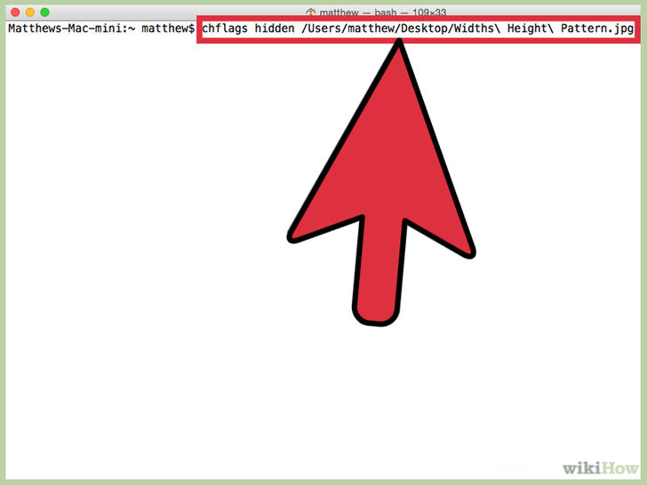 Tricks to hide files or folders on Windows, Mac OS X and Linux Picture 4
