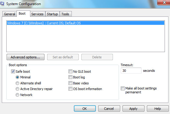 Troubleshooting System Restore does not work on Windows 10/8/7 Picture 1