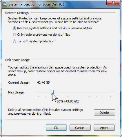 Troubleshooting System Restore does not work on Windows 10/8/7 Picture 4