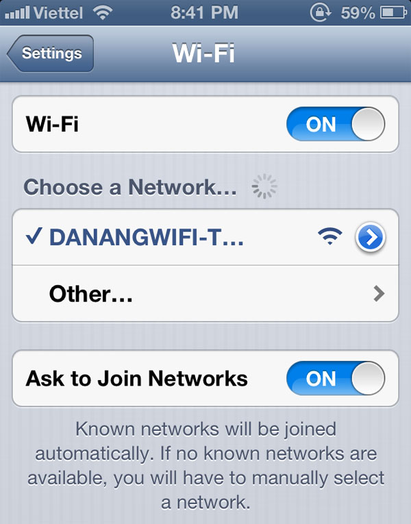 Try and measure the actual speed of free WiFi network in Da Nang city Picture 5