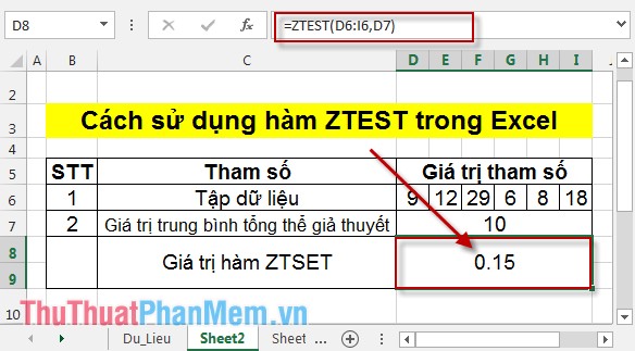TTEST - Returns the probability associated with a Student's t-Test in Excel Picture 5